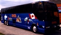 Coach #1867 - The first coach dedicated to Canadian unity & pride, painted by Dave Sopha