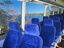 Panoramic views right from your seat